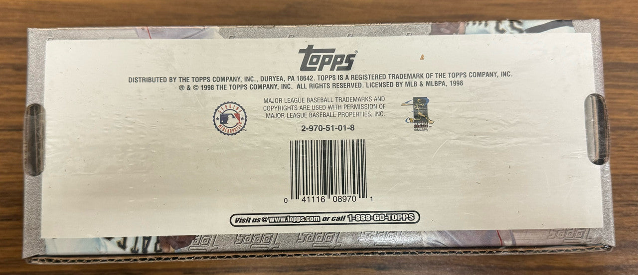 1998 Topps Baseball Complete Factory Set Sealed