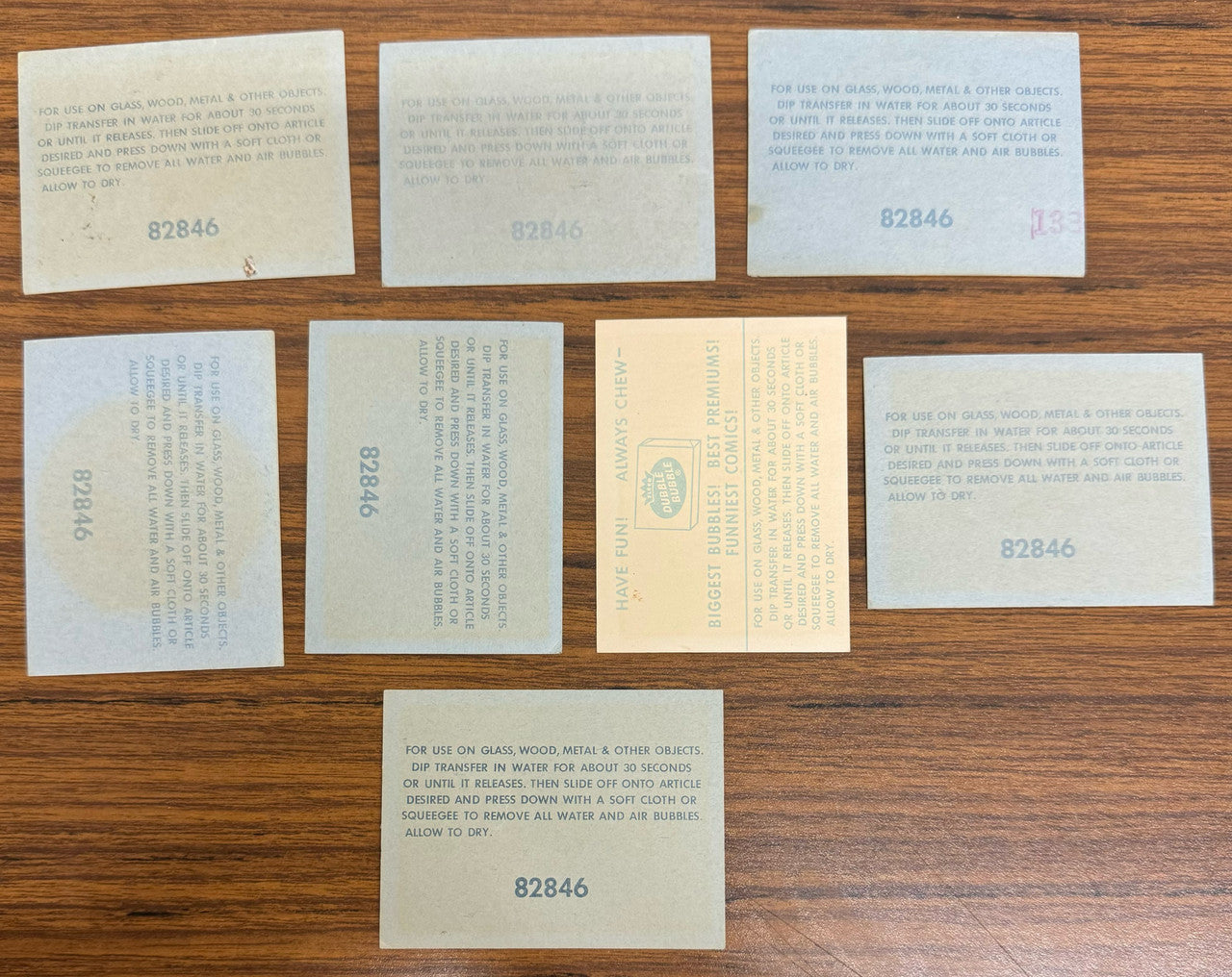 1961 Fleer Baseball Stickers Partial Set (20) 12 Different EX/MT Overall