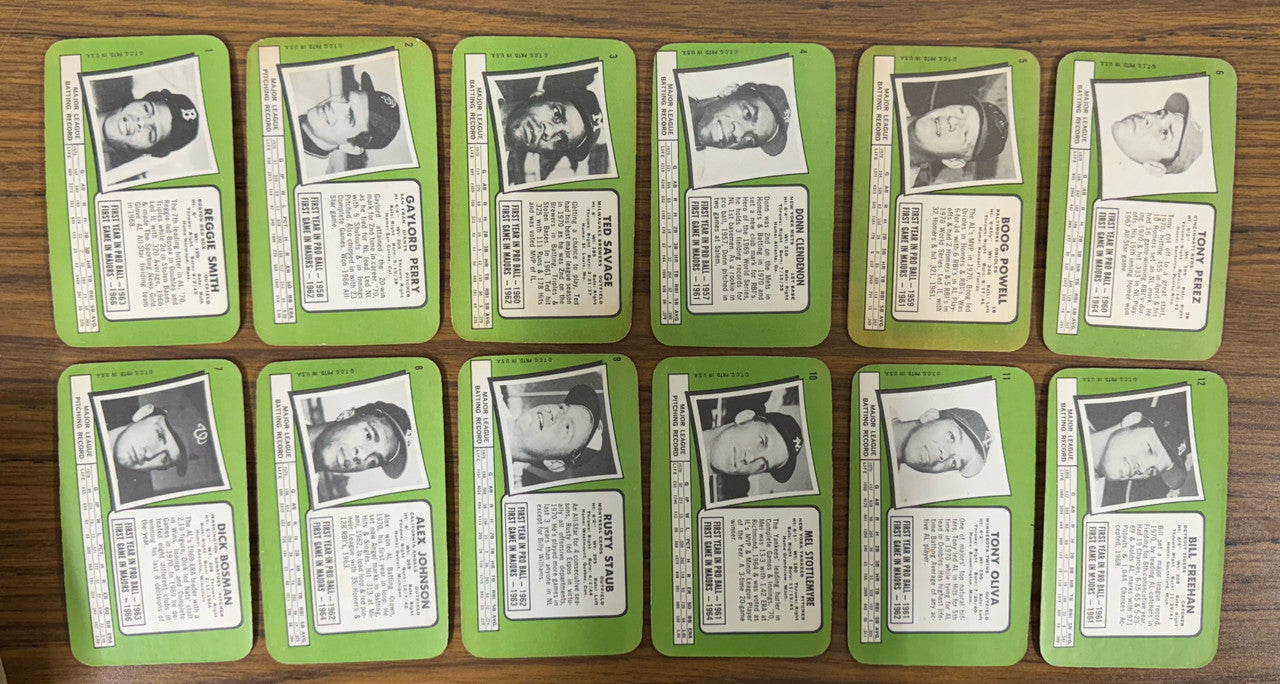 1971 Topps Baseball Super Complete Set (63) EX