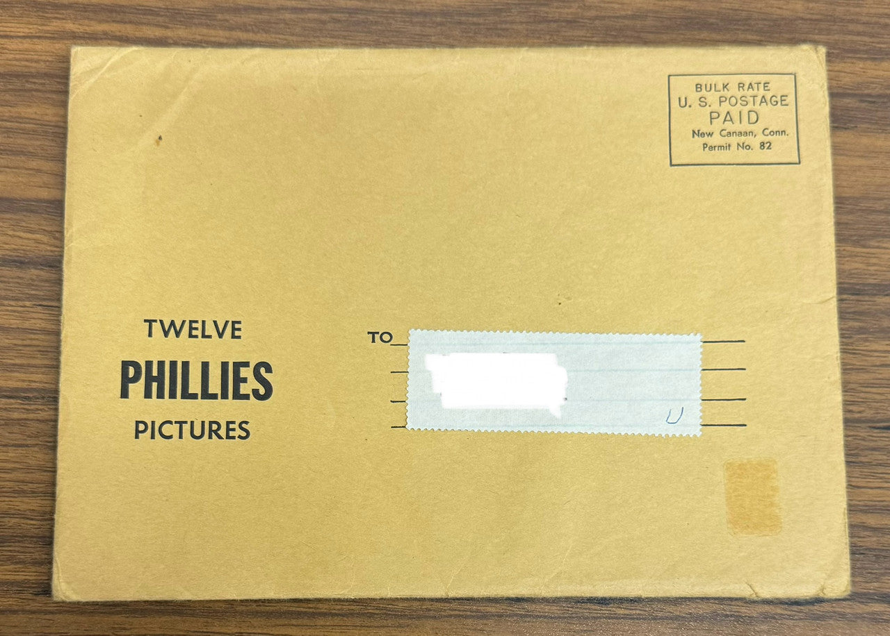 1960s Jay Publishing Philadelphia Phillies Picture Pack Set (12) in Envelope NM
