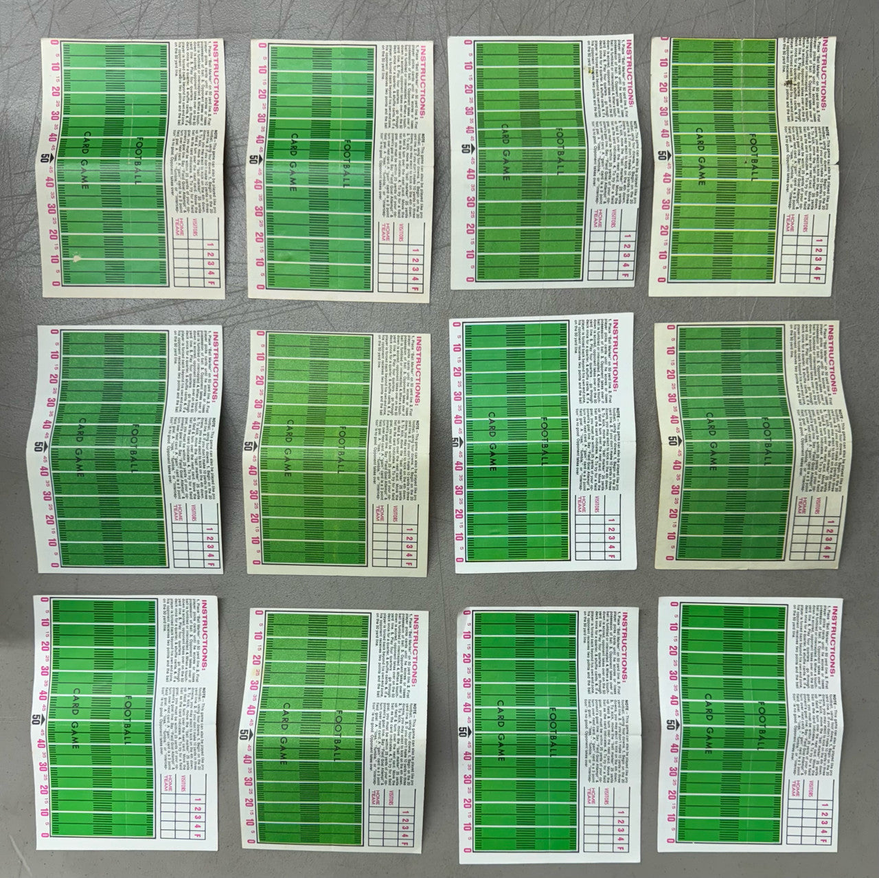 1971 Topps Football Posters Near Complete Set 29/32 Low-Mid Grade