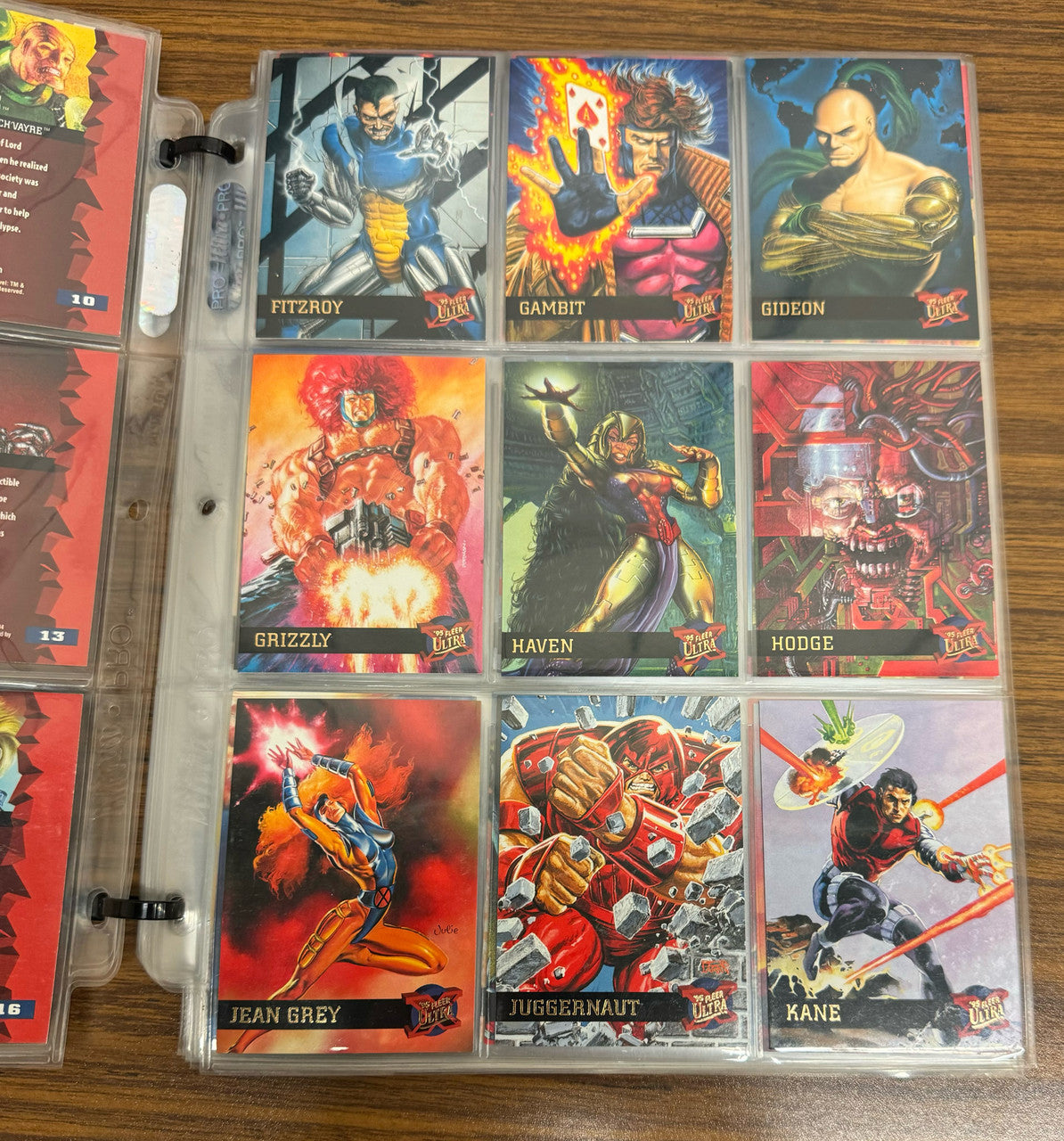 1995 Fleer Ultra X-Men Wolverine Binder New Sealed + Near Complete Set 142/150