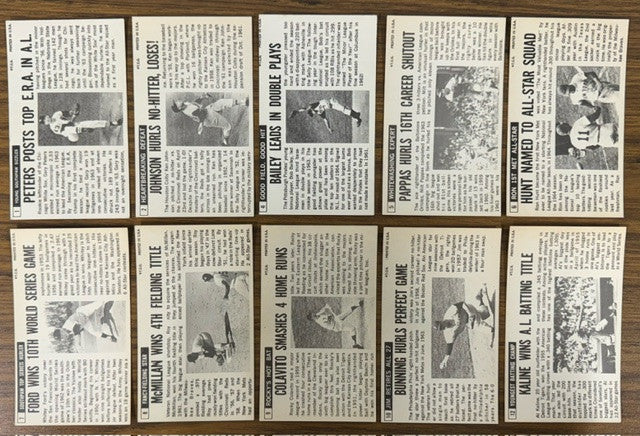 1964 Topps Giants Baseball Complete Set (60) EX-EX/MT