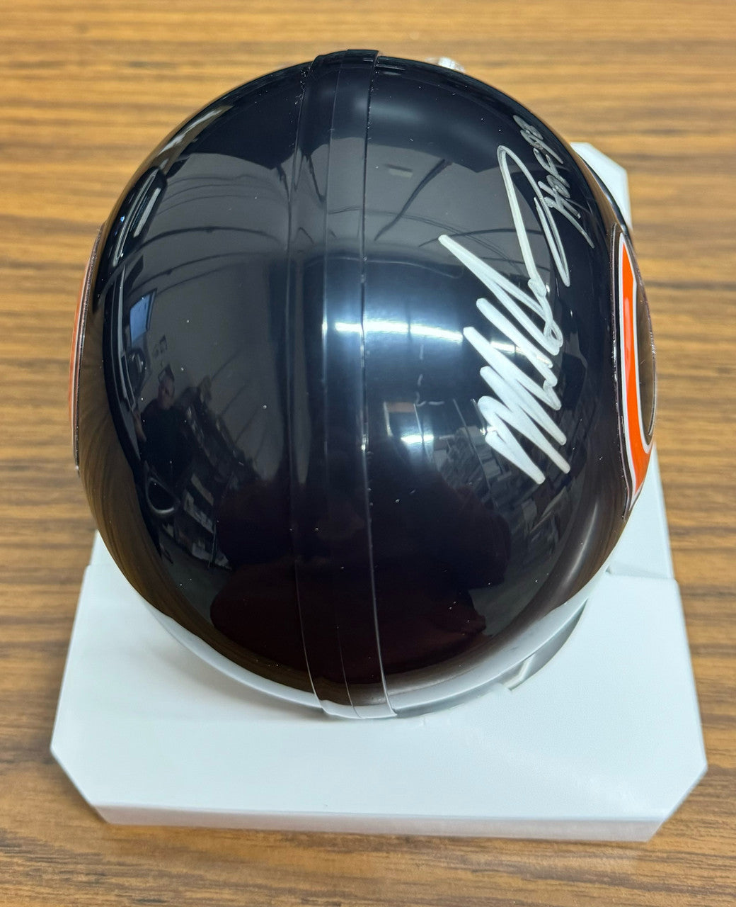 Mike Singletary Signed Autographed Mini Helmet Tristar