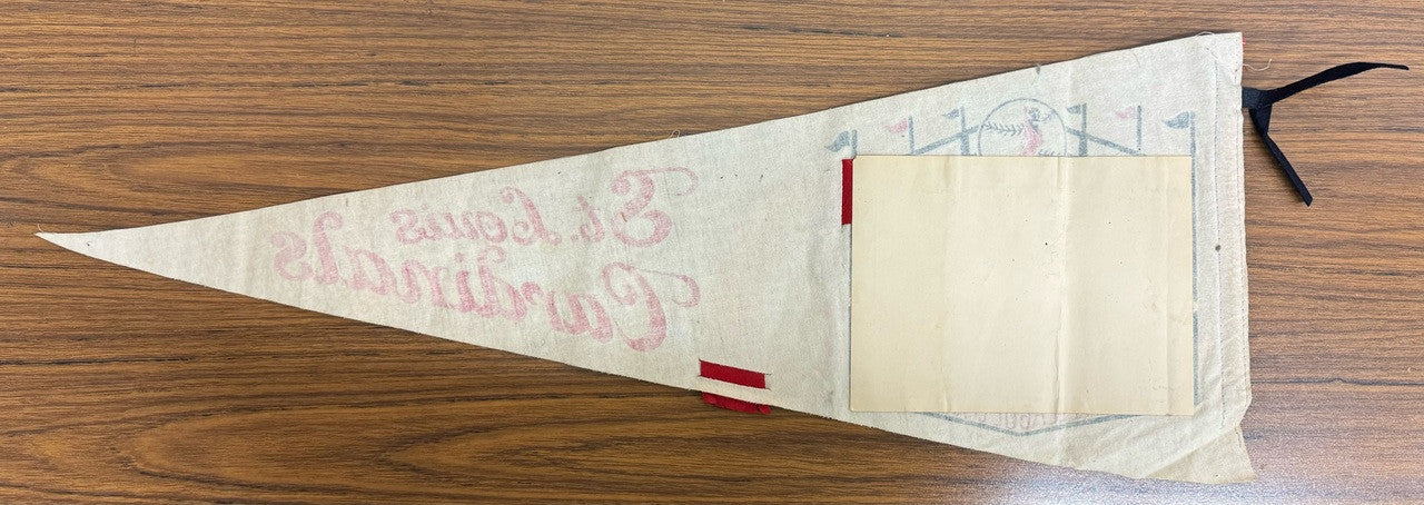 1968 St. Louis Cardinals World Series Team Photo Pennant