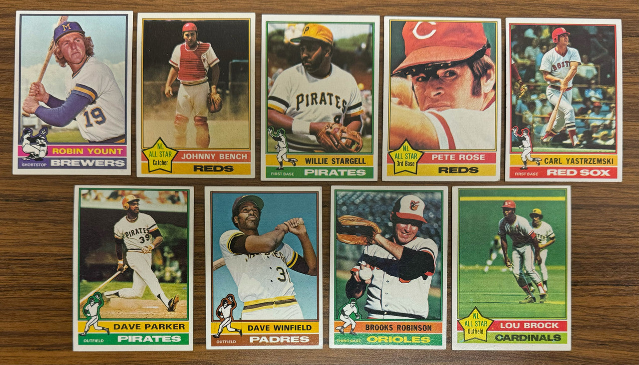 1976 Topps Baseball Complete Set Missing 1 659/660 EX/MT Overall