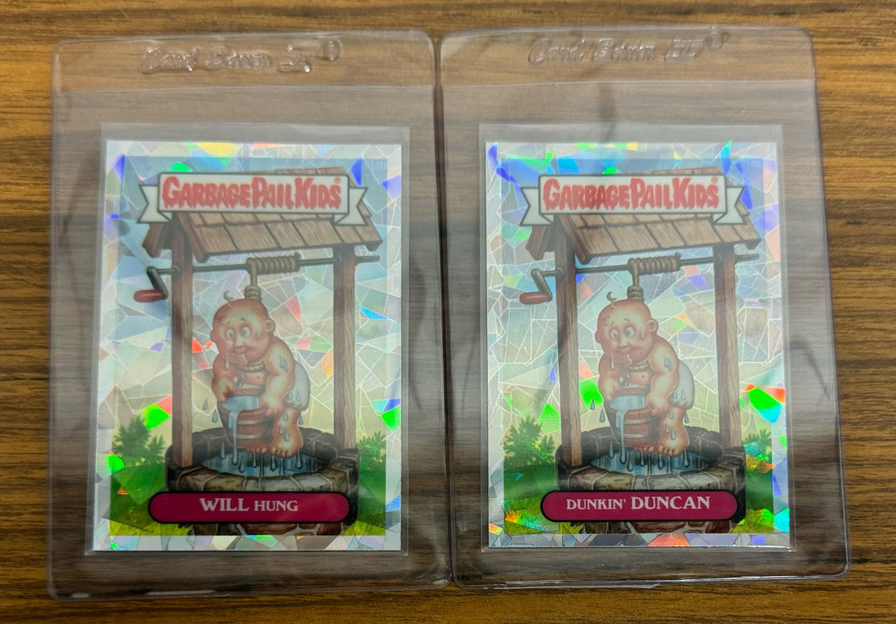 2013 Topps Garbage Pail Kids Chrome Series 1 Atomic Refractor Complete Set (110)