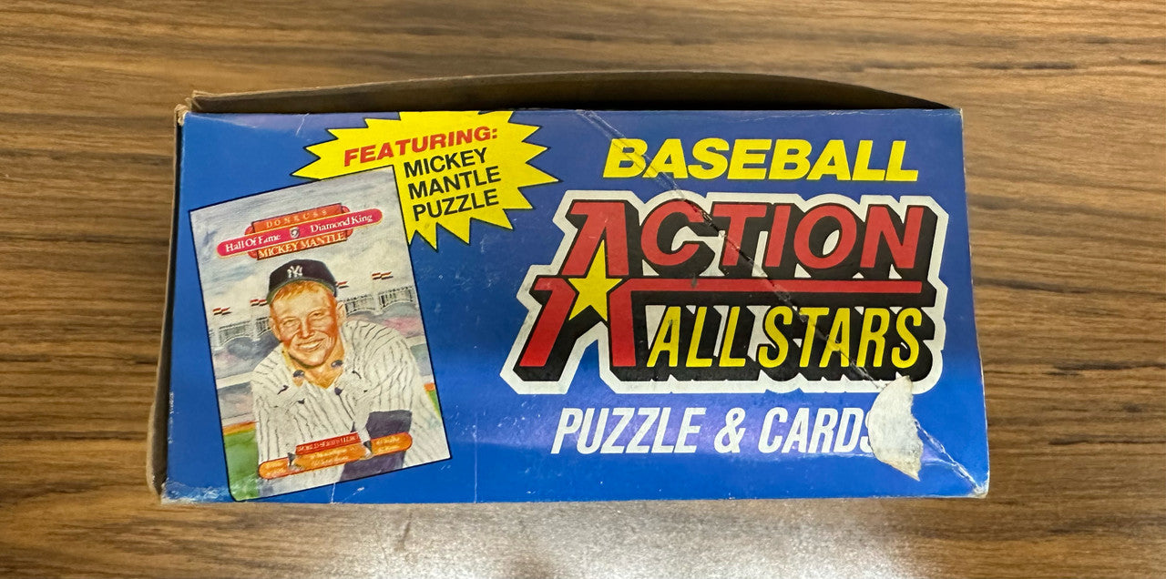 1983 Donruss Baseball Action All Stars Box (38 Packs)