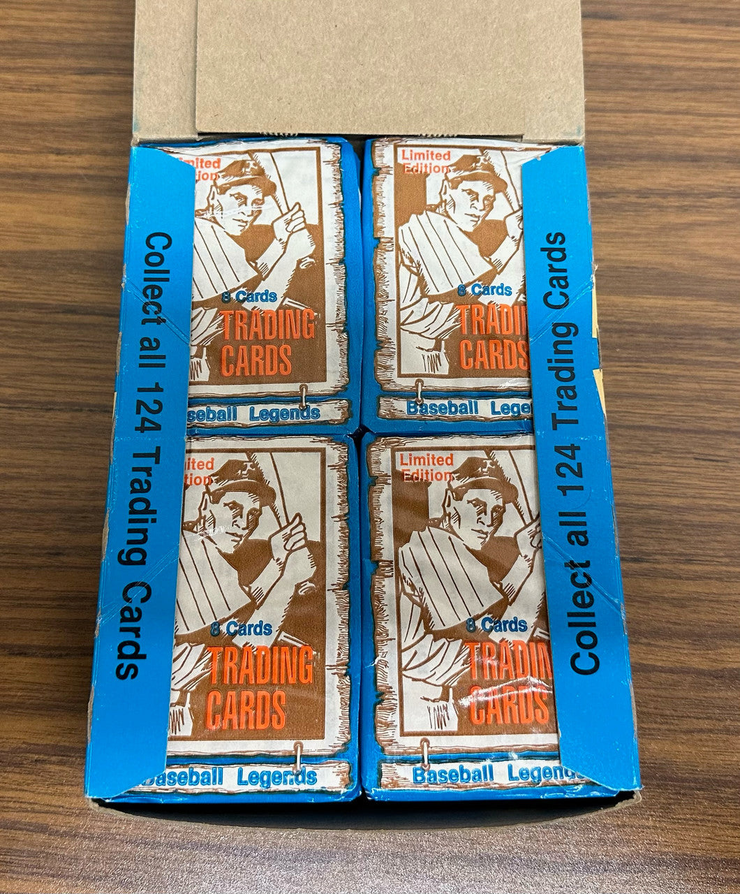 1980-1986 Pacific Cramer Baseball Legends Box (36 Packs)