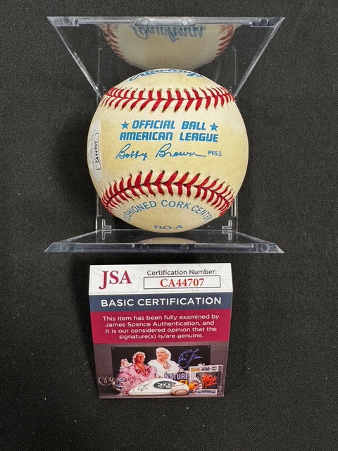Wade Boggs Signed Autographed Rawlings OAL Baseball JSA *4707