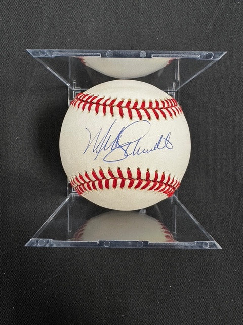 Mike Schmidt Signed Autographed Rawlings ONL Baseball JSA *4715