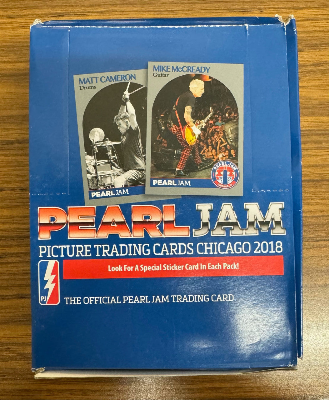 2018 Pearl Jam Chicago Wrigley Field Wax Box w/ 46 Factory Sealed Packs