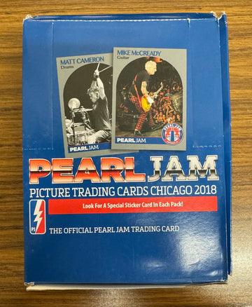 2018 Pearl Jam Chicago Wrigley Field Wax Box w/ 46 Factory Sealed Packs