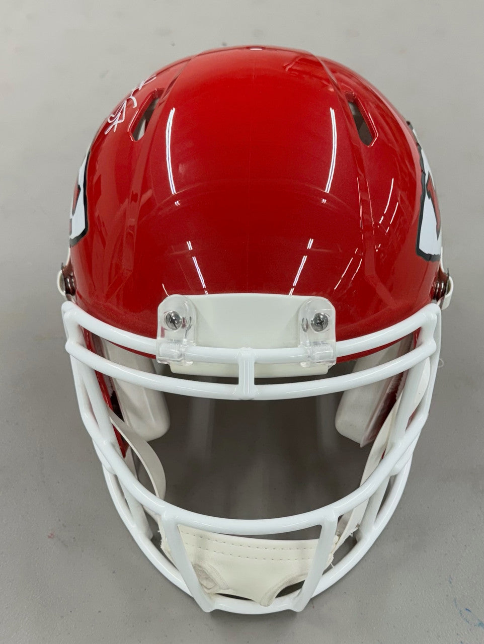 Travis Kelce Signed Autographed FS Authentic Speed Helmet Beckett