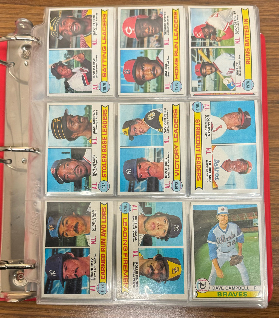 1979 Topps Baseball Complete Set (726) NM/MT Overall