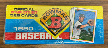 1990 Bowman Baseball Complete Factory Set Sealed