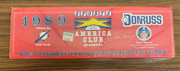 1989 Donruss Baseball America Club Complete Factory Set Sealed