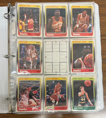 1988-89 Fleer Basketball Complete Set (132) w/ Stickers NM-MT