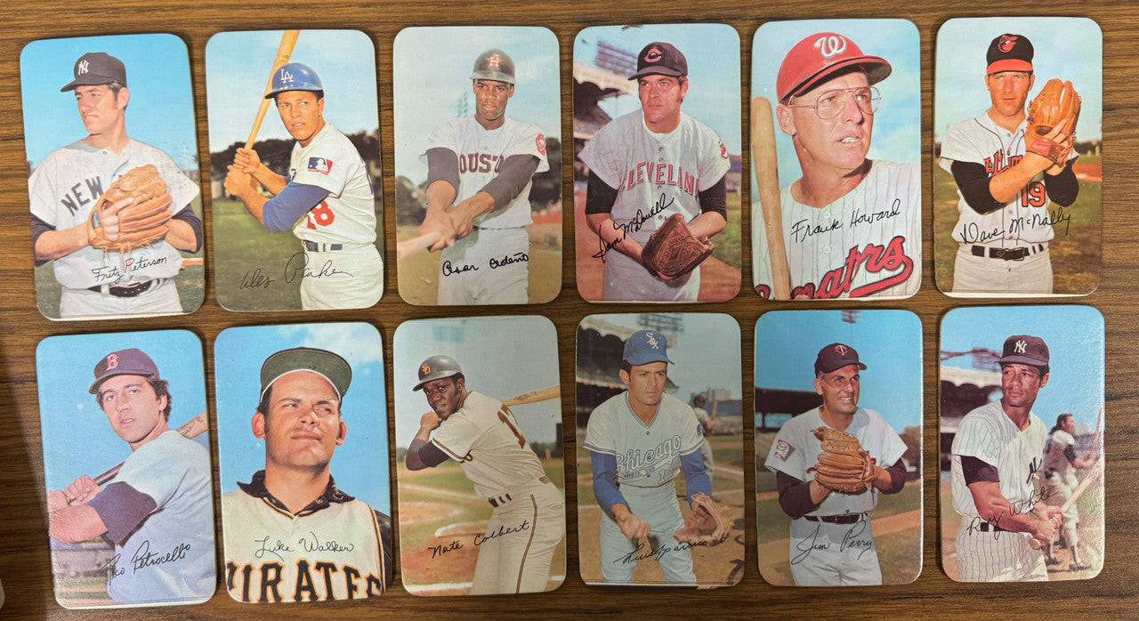 1971 Topps Baseball Super Complete Set (63) EX