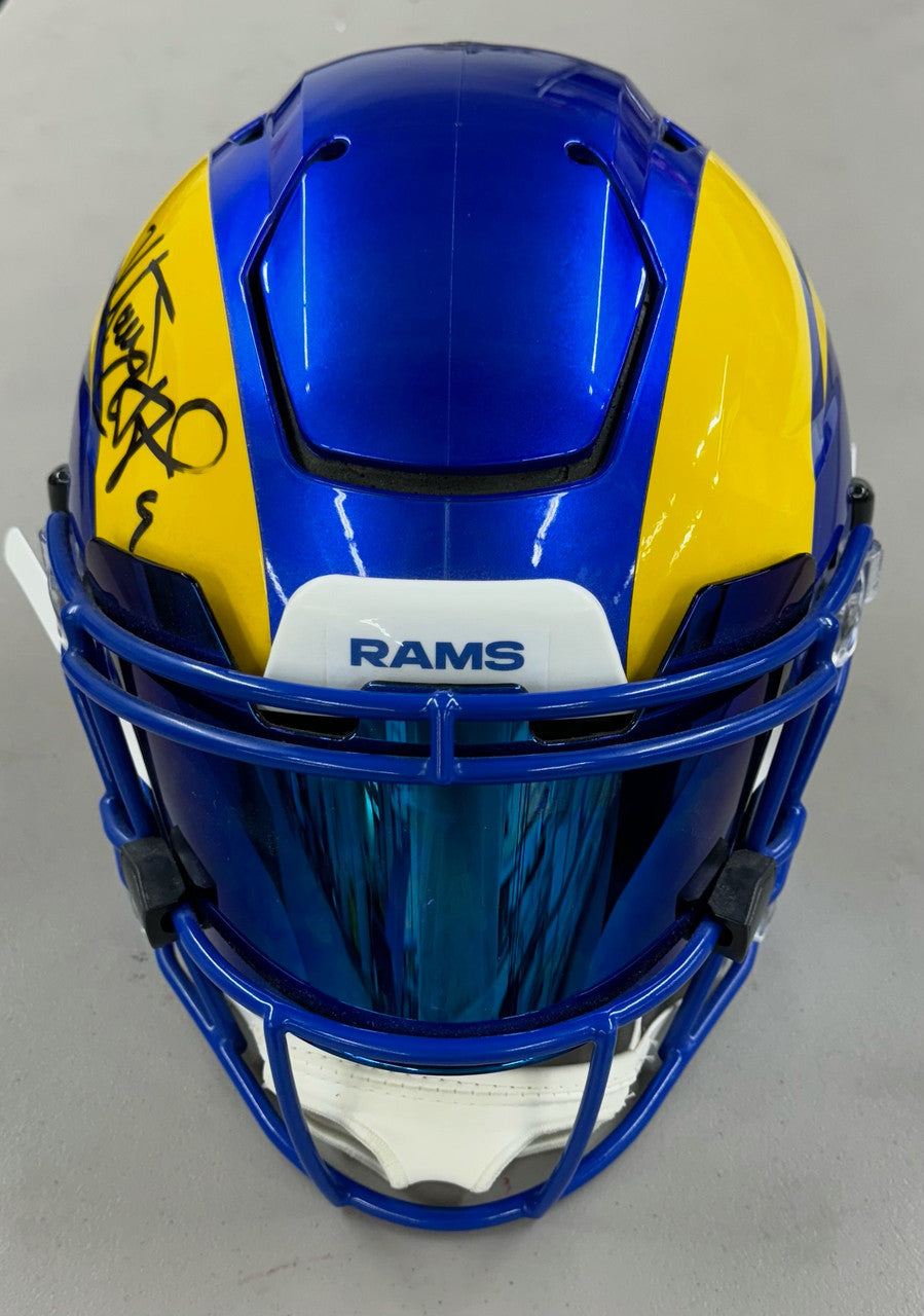 Matthew Stafford Signed Autographed FS Authentic Helmet w/ Visor Fanatics