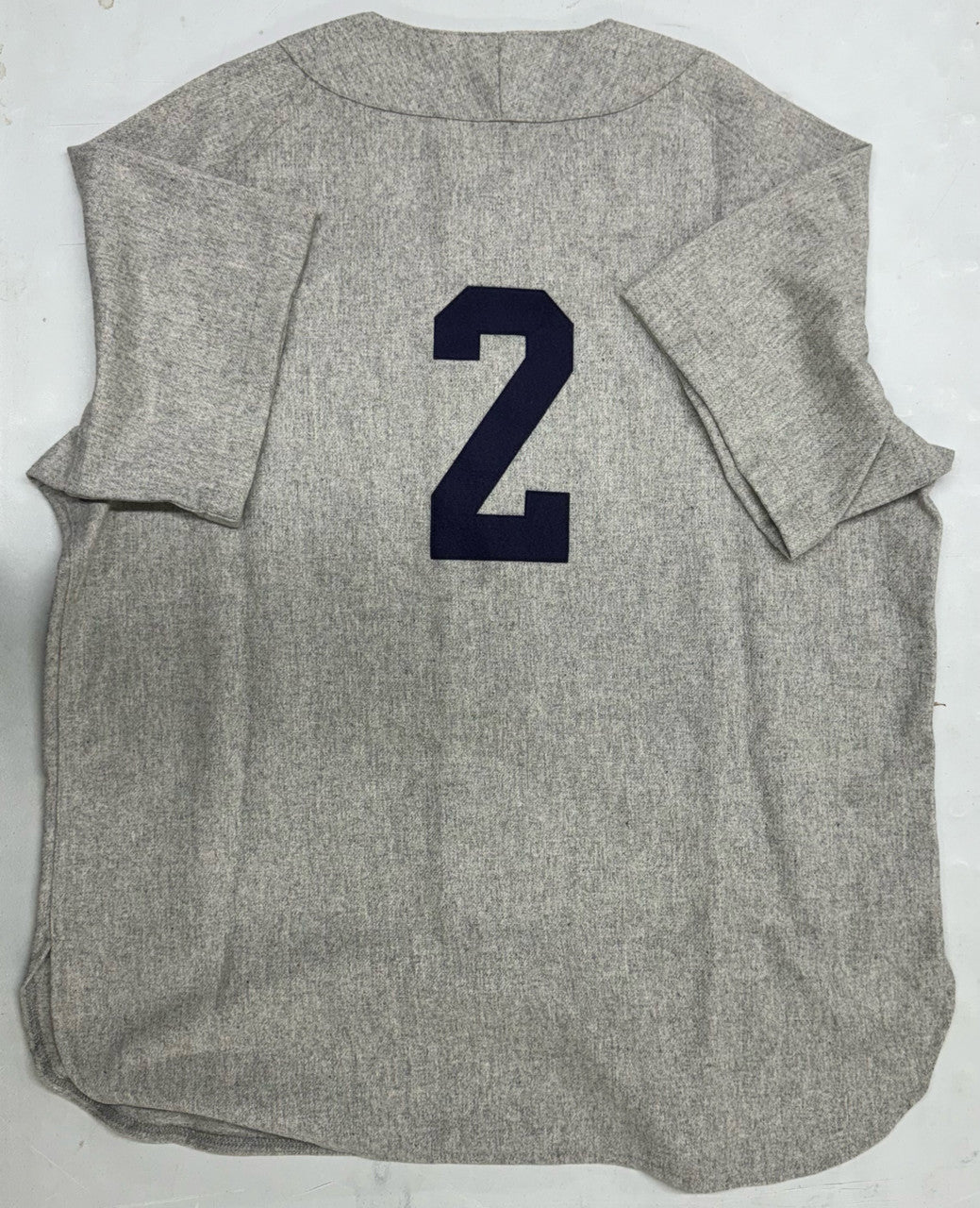 George H. W. Bush Signed Autographed Ebbets Field Yale Jersey w/ COA