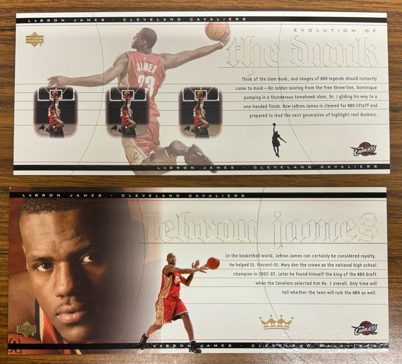 2003 Upper Deck LeBron James 32-Card Complete RC Box Set Opened "A"
