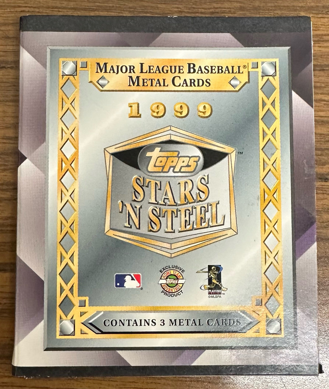1999 Topps Stars 'N Steel Book of 3 Metal Cards Lot of 5 Gwynn Bonds