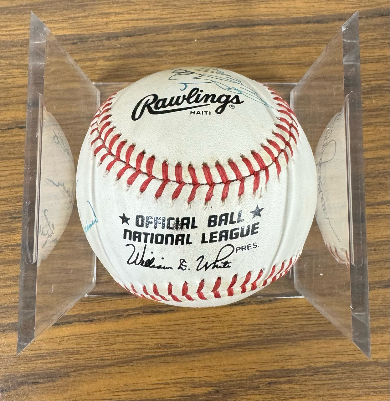 500 HR Club Signed Autographed ONL Baseball Mantle Williams Mays Aaron ++ JSA