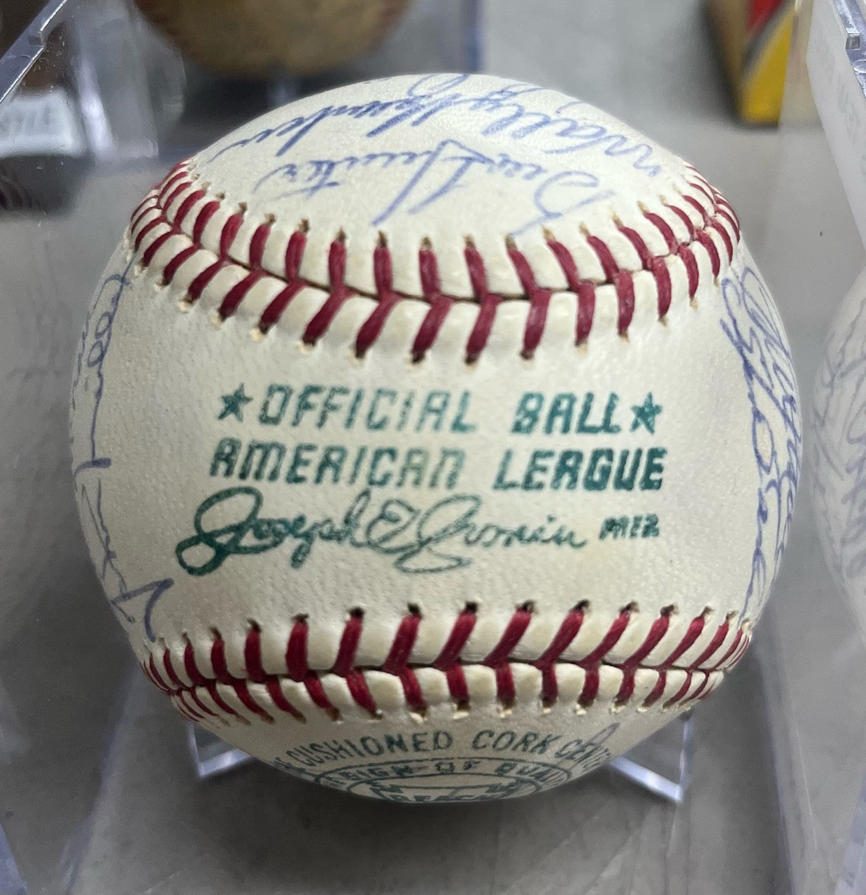 1965 Baltimore Orioles Team Signed OAL Baseball Brooks Robinson Jim Palmer