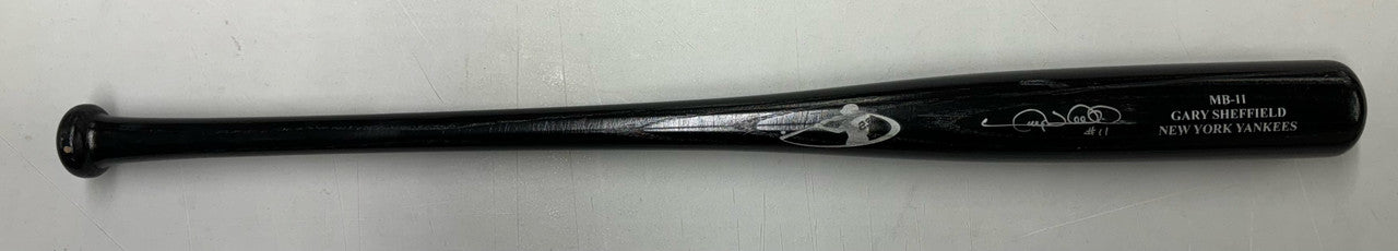 Gary Sheffield Signed Autographed Black MB-11 Bat JSA