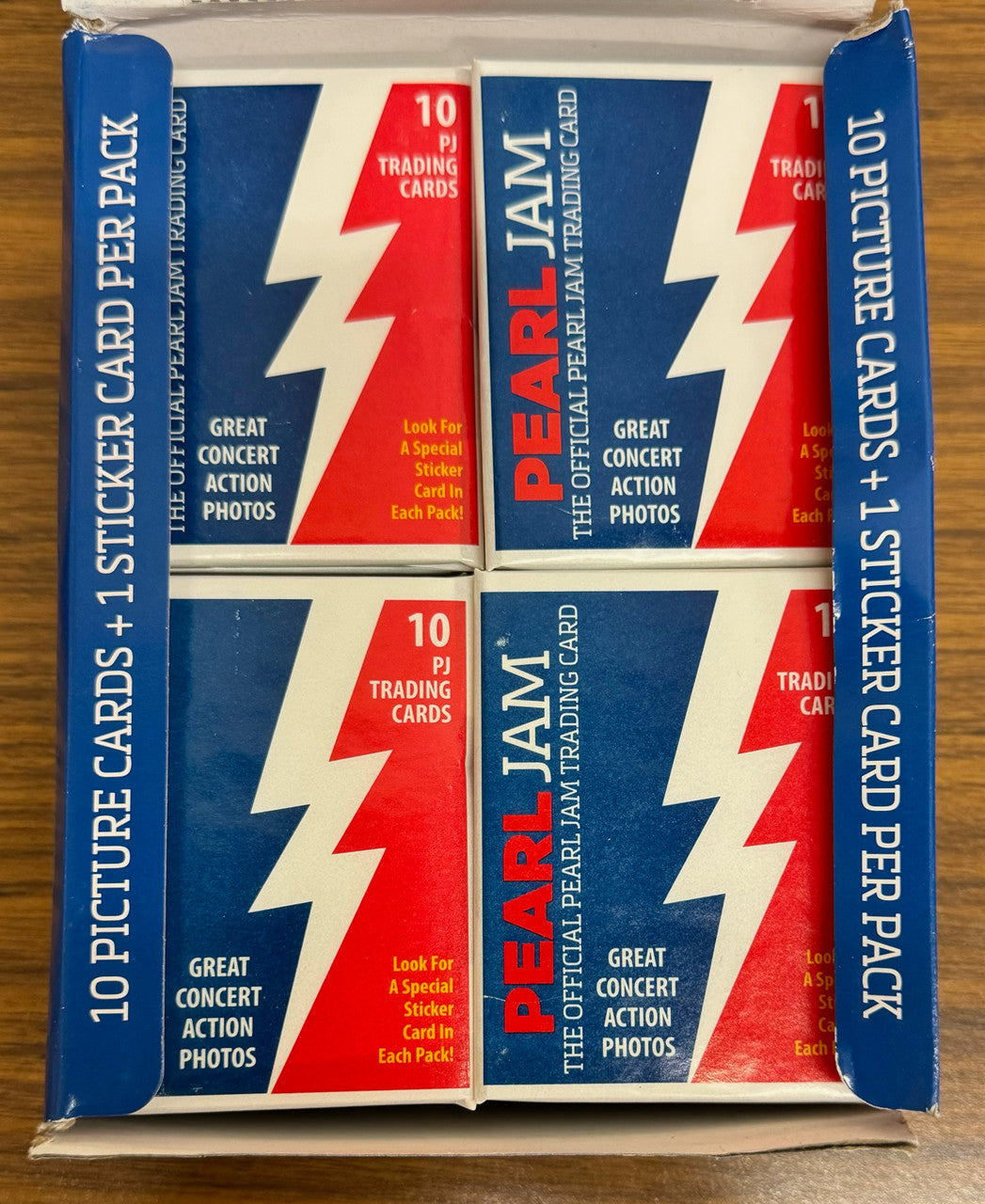 2018 Pearl Jam Chicago Wrigley Field Wax Box w/ 46 Factory Sealed Packs