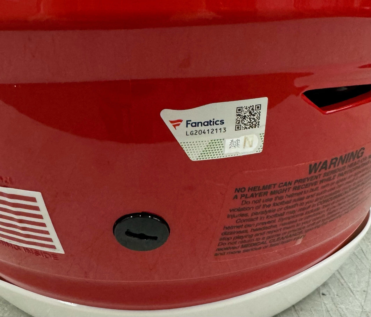 Patrick Mahomes Signed Autographed Speed Flex Full Size Helmet Fanatics