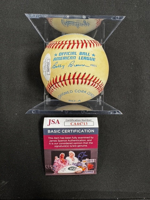 Mark McGwire Signed Autographed Rawlings OAL Baseball JSA