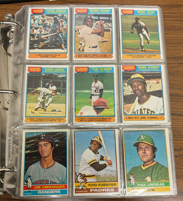 1976 Topps Baseball Complete Set Missing 1 659/660 EX/MT Overall