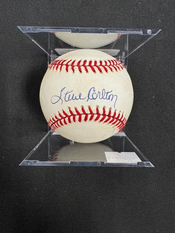 Steve Carlton Signed Autographed Rawlings ONL Baseball JSA