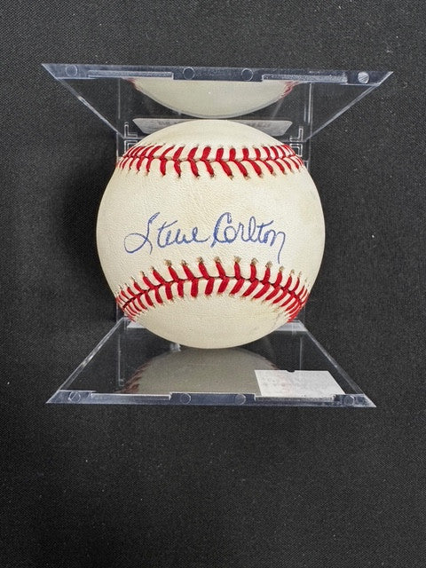 Steve Carlton Signed Autographed Rawlings ONL Baseball JSA