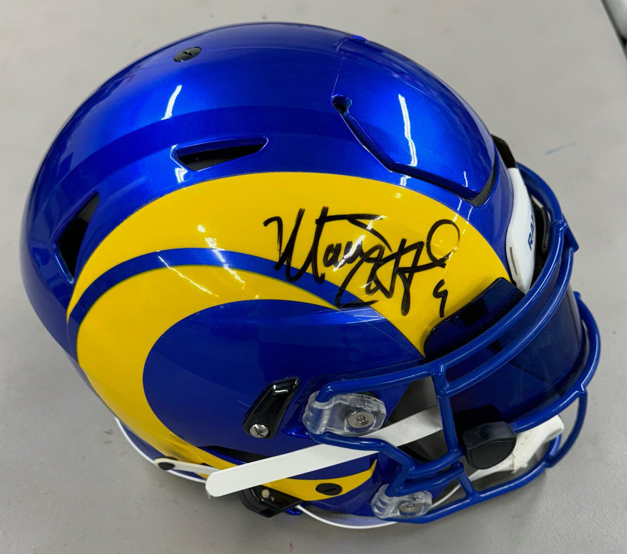Matthew Stafford Signed Autographed FS Authentic Helmet w/ Visor Fanatics