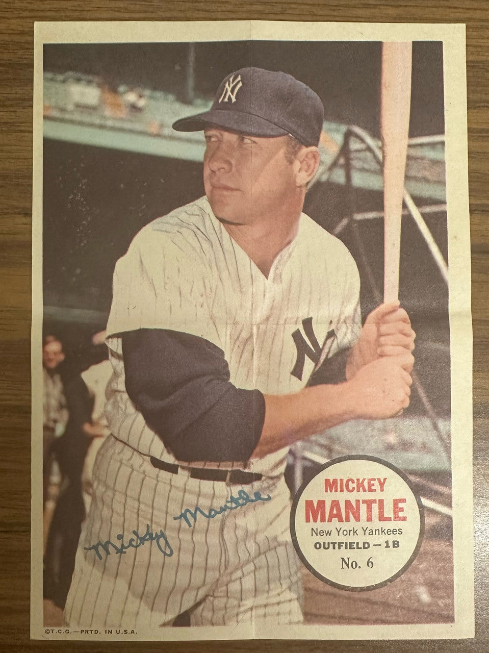 1967 Topps Posters Near Complete Set 27/32 Mantle Mays Aaron