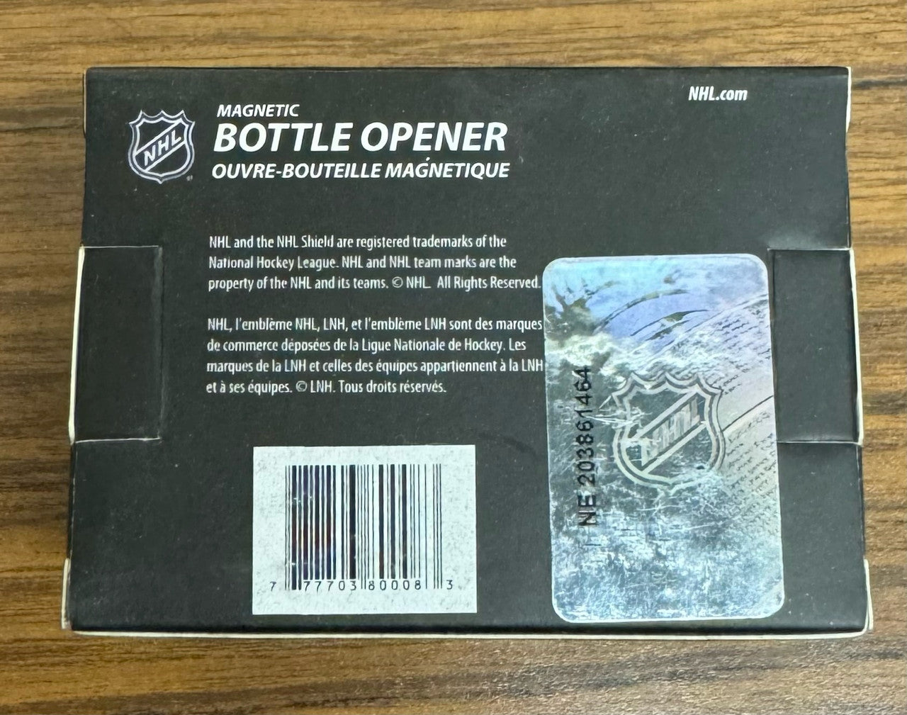 NHL Boston Bruins Magnetic Bottle Opener New in Package