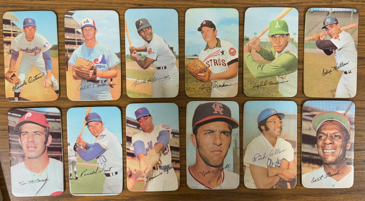 1971 Topps Baseball Super Complete Set (63) EX