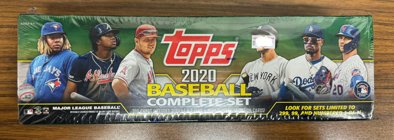 2020 Topps Baseball Complete Factory Set Sealed Green Walmart