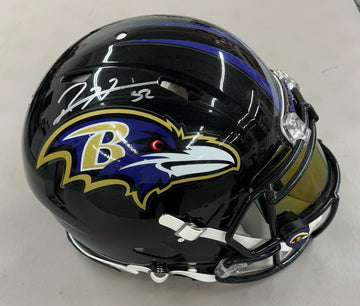 Ray Lewis Signed Autographed FS Authentic Speed Helmet w/ Visor Beckett