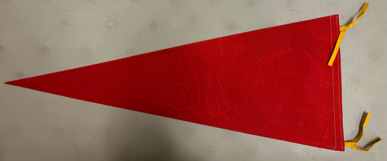 New York Mets Pennant Vintage Red/White