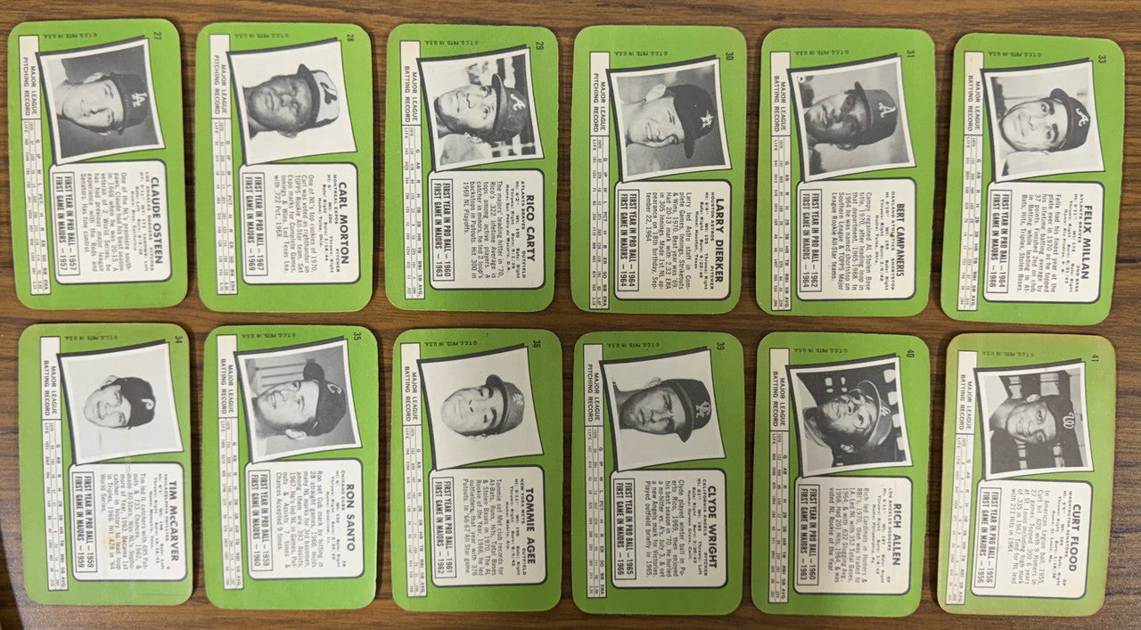 1971 Topps Baseball Super Complete Set (63) EX