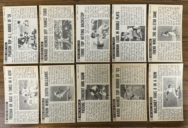 1964 Topps Giants Baseball Complete Set (60) EX-EX/MT