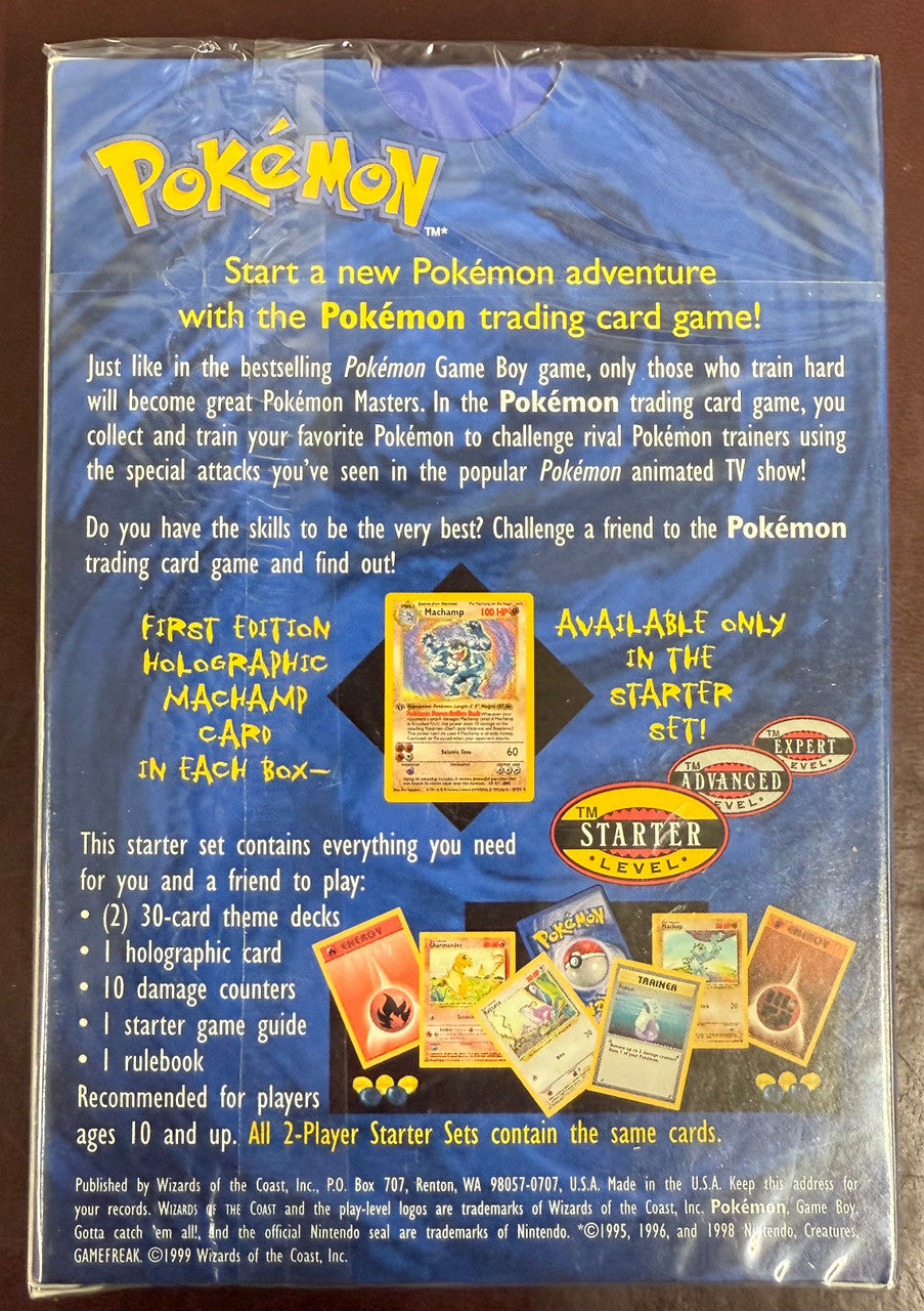 1999 Pokemon 2-Player Starter Set Sealed