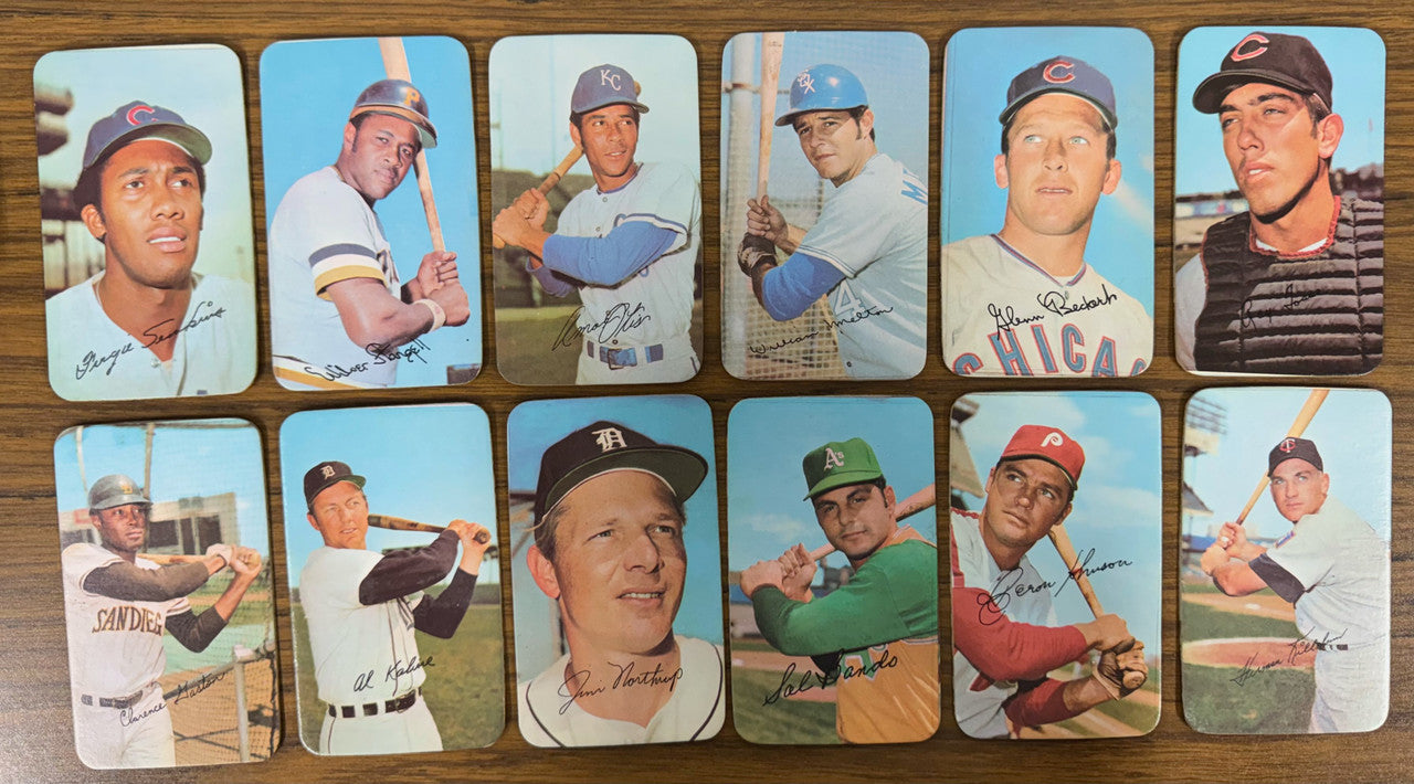 1971 Topps Baseball Super Complete Set (63) EX