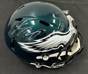 LeSean McCoy Signed Autographed FS Replica Helmet JSA