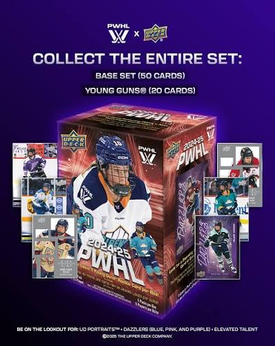 2024-25 Upper Deck PWHL Hockey Blaster