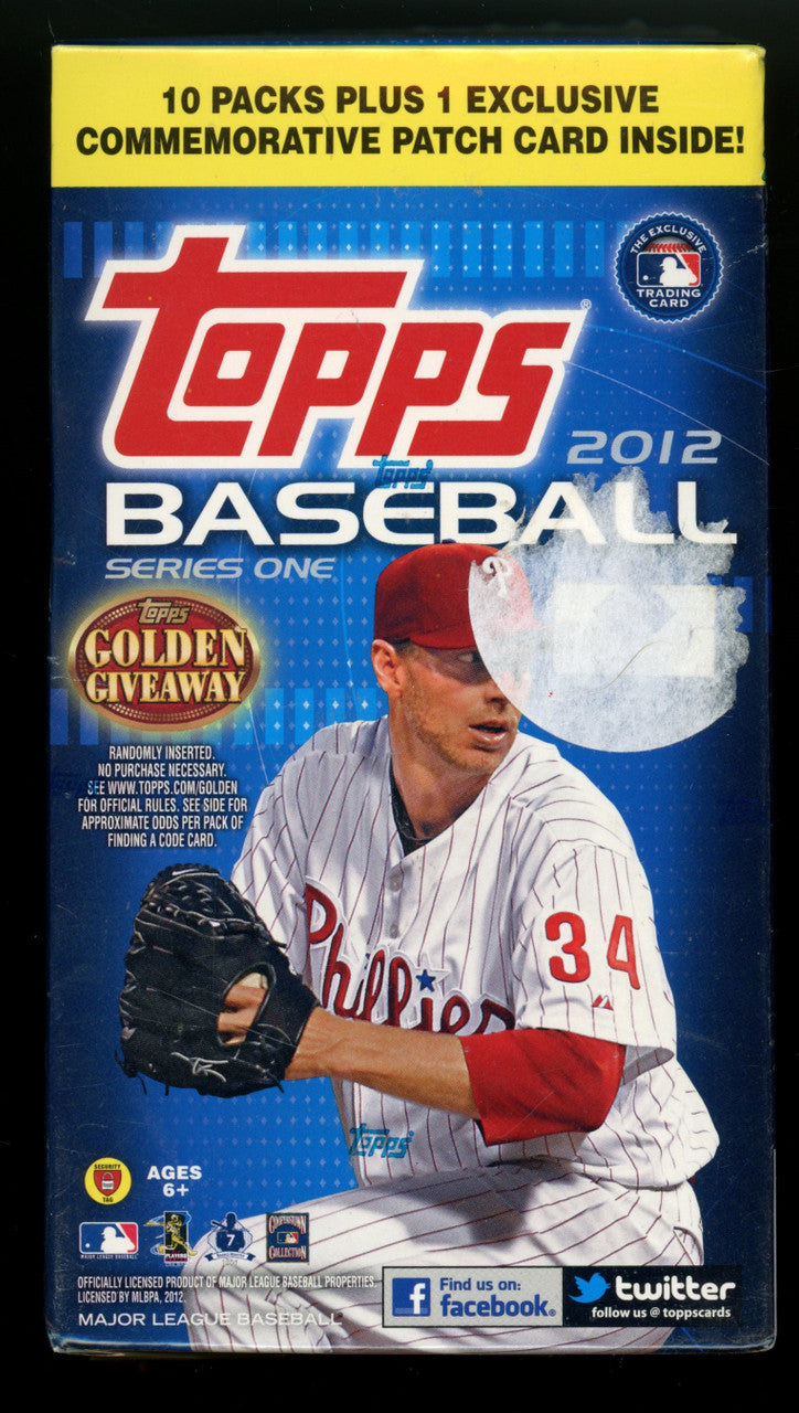 2012 Topps Series 1 Baseball Blaster Box Factory Sealed